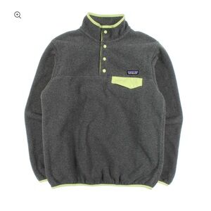 Women's Lightweight Synchilla® Snap-T® Pullover - Nickel/Lime